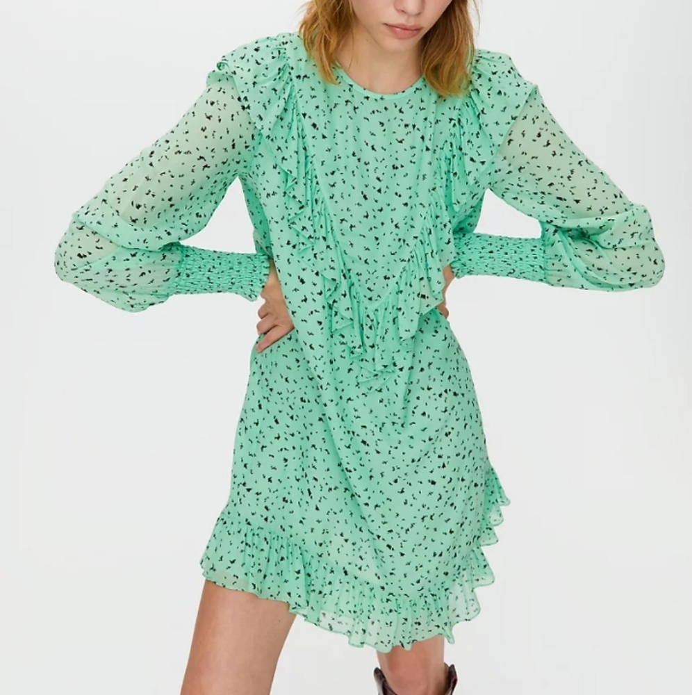 BNWT green/black  LITTLE MOON dress